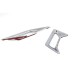 RP0940-4008C Motorcycle Rear Fender Vent Decoration Trims for Honda Gold Wing Non-Tour 2018-Later Honda Gold Wing DCT 2018-Later Honda Gold Wing Tour 2018-Later Honda Gold Wing Tour DCT 2018-Later Honda Gold Wing Tour DCT Airbag 2018-Later