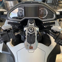 RP2210-2011C Motorcycle Speaker Grills Trim Cover for Honda Goldwing GL1800 2018-Later