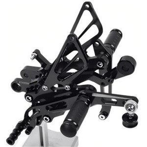RP0420-2001 Adjustable Footpeg Footrest Rear Set For Yamaha XJR400 1993-2007
