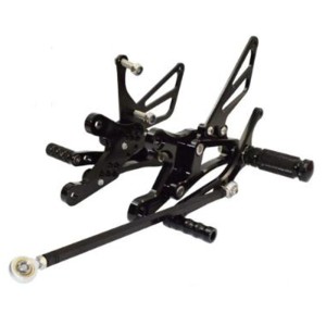 RP0420-2005 Adjustable Footpeg Footrest Rear Set For Yamaha YZF R1 1998-2003