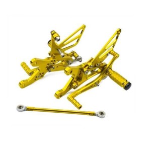 RP0420-2007 Adjustable Footpeg Footrest Rear Set For Yamaha YZF R1 2004-2006