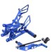 RP0420-2008 Adjustable Footpeg Footrest Rear Set For Yamaha YZF R1 2007-2008