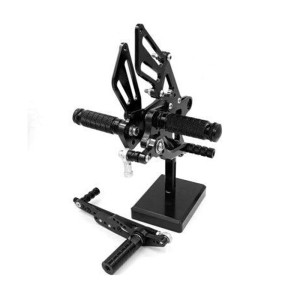 RP0420-2009 Adjustable Footpeg Footrest Rear Set For Yamaha YZF R1 2009 2015