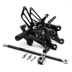 RP0420-2010 Adjustable Footpeg Footrest Rear Set For Yamaha YZF R125 MT125 2009-2013