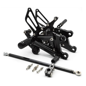 RP0420-2010 Adjustable Footpeg Footrest Rear Set For Yamaha YZF R125 MT125 2009-2013