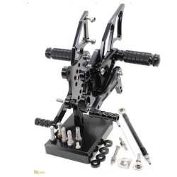 RP0420-2013 Adjustable Footpeg Footrest Rear Set For Yamaha MT125 YZF-R25 YZF-R3