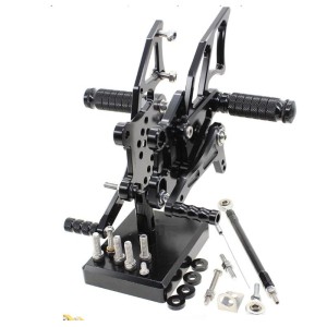 RP0420-2013 Adjustable Footpeg Footrest Rear Set For Yamaha MT125 YZF-R25 YZF-R3