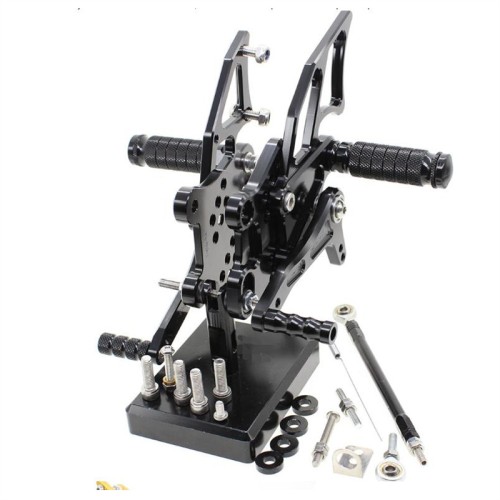 RP0420-2013 Adjustable Footpeg Footrest Rear Set For Yamaha MT125 YZF-R25 YZF-R3