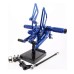 RP0420-2014 Adjustable Footpeg Footrest Rear Set For Honda CBR125R CBR150 CBR150R 2004-2010