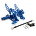 RP0420-2016 Adjustable Footpeg Footrest Rear Set For Honda NSF100 NSR50 2005-2010