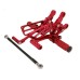 RP0420-2020 Adjustable Footpeg Footrest Rear Set For Honda CBR900RR 893cc SC28 CBR919RR SC33