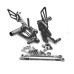 RP0420-2025 Adjustable Footpeg Footrest Rear Set For Honda CBR1000RR 2004-2007
