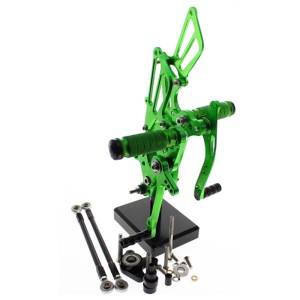 RP0420-2025 Adjustable Footpeg Footrest Rear Set For Honda CBR1000RR 2004-2007