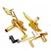 RP0420-2026 Adjustable Footpeg Footrest Rear Set For Honda CBR1000RR Non-ABS 2008-2016