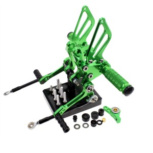 RP0420-2032 Adjustable Footpeg Footrest Rear Set For Ducati 1198 1098/S 848/848 EV0
