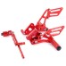 RP0420-2036 Adjustable Footpeg Footrest Rear Set For Suzuki GSXR600 GSXR750 2006-2010