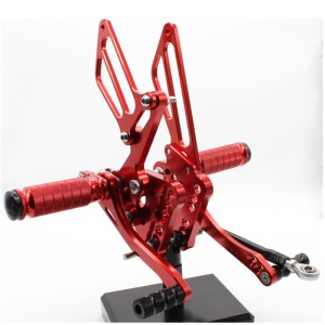 RP0420-2037 Adjustable Footpeg Footrest Rear Set For Suzuki GSXR1000 K5 K6 2005-2006