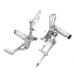 RP0420-2038 Adjustable Footpeg Footrest Rear Set For Suzuki GSXR600 GSXR750 GSXR1000