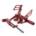 RP0420-2038 Adjustable Footpeg Footrest Rear Set For Suzuki GSXR600 GSXR750 GSXR1000
