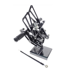 RP0420-2039 Adjustable Footpeg Footrest Rear Set For Suzuki GSXR1000 K7 K8 2007-2008