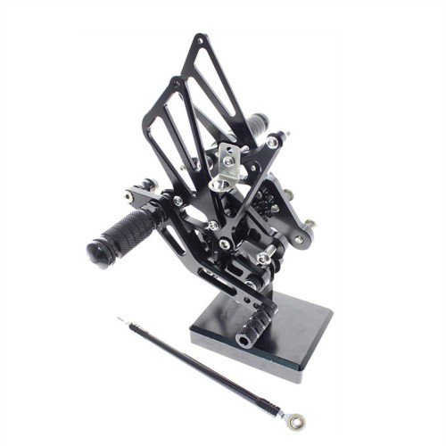 RP0420-2039 Adjustable Footpeg Footrest Rear Set For Suzuki GSXR1000 K7 K8 2007-2008