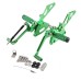 RP0420-2044 Adjustable Footpeg Footrest Rear Set For Kawasaki Z1000 Z1000R Z1000SX NINJA 1000SX