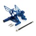 RP0420-2049 Adjustable Footpeg Footrest Rear Set For Kawasaki Ninja ZX6R 2009-2023