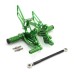 RP0420-2049 Adjustable Footpeg Footrest Rear Set For Kawasaki Ninja ZX6R 2009-2023