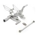 RP0420-2049 Adjustable Footpeg Footrest Rear Set For Kawasaki Ninja ZX6R 2009-2023