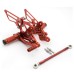 RP0420-2049 Adjustable Footpeg Footrest Rear Set For Kawasaki Ninja ZX6R 2009-2023