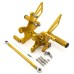 RP0420-2053 Adjustable Footpeg Footrest Rear Set For Kawasaki ZX10R 2011-Later