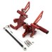 RP0420-2053 Adjustable Footpeg Footrest Rear Set For Kawasaki ZX10R 2011-Later