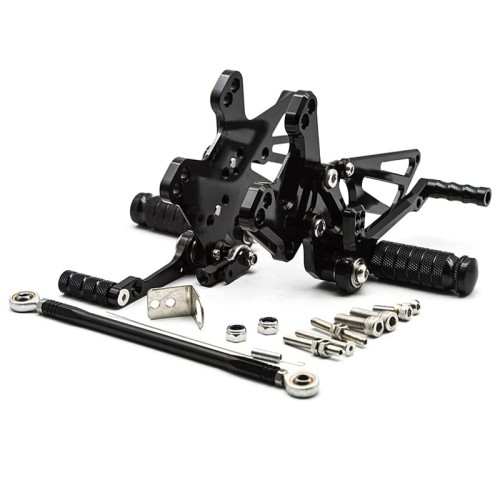 RP0420-2053 Adjustable Footpeg Footrest Rear Set For Kawasaki ZX10R 2011-Later
