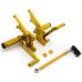 RP0420-2054 Adjustable Footpeg Footrest Rear Set For Kawasaki Ninja ZX14 ZZR1400 2006-2011