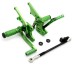 RP0420-2054 Adjustable Footpeg Footrest Rear Set For Kawasaki Ninja ZX14 ZZR1400 2006-2011