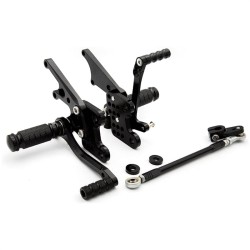 RP0420-2054 Adjustable Footpeg Footrest Rear Set For Kawasaki Ninja ZX14 ZZR1400 2006-2011