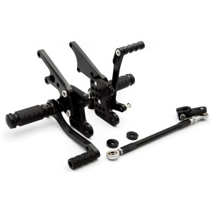 RP0420-2054 Adjustable Footpeg Footrest Rear Set For Kawasaki Ninja ZX14 ZZR1400 2006-2011