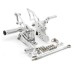 RP0420-2056 Adjustable Footpeg Footrest Rear Set For Kawasaki Ninja 250 300 Z300 Ninja 300 EX300 Z250