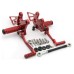 RP0420-2057 Adjustable Footpeg Footrest Rear Set For Kawasaki Ninja 250R 2008-2012
