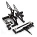 RP0420-2061 Adjustable Footpeg Footrest Rear Set For Triumph Daytona 675  675R Street Triple 675 675R 675RX