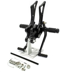 RP0420-2075 Adjustable Footpeg Footrest Rear Set For Yamaha FZ1 FZ8 2001-2005