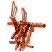 RP0420-2077 Adjustable Footpeg Footrest Rear Set For Honda CBR150R CBR125R 2011-2020