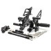 RP0420-2080 Adjustable Footpeg Footrest Rear Set For Honda CBR600RR Non-ABS 2009-Later