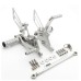 RP0420-2082 Adjustable Footpeg Footrest Rear Set For Honda VFR400 NC30 RVF400 NC35