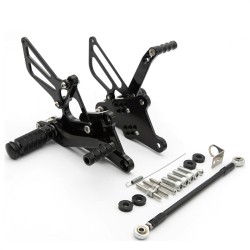 RP0420-2082 Adjustable Footpeg Footrest Rear Set For Honda VFR400 NC30 RVF400 NC35