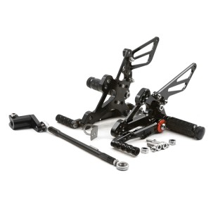 RP0420-2086 Adjustable Footpeg Footrest Rear Set For Honda CBR650F CB650F 2014-2018