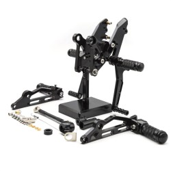 RP0420-2087 Adjustable Footpeg Footrest Rear Set For Honda Grom125 MSX125 2013-2015