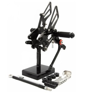 RP0420-2091 Adjustable Footpeg Footrest Rear Set For Suzuki SV650 SVX650 2016-Later