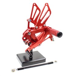 RP0420-2094 Adjustable Footpeg Footrest Rear Set For Kawasaki ZX9R Ninja ZX6R