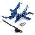 RP0420-2095 Adjustable Footpeg Footrest Rear Set For Kawasaki Ninja ZX14 ZZR1400 2012-Later